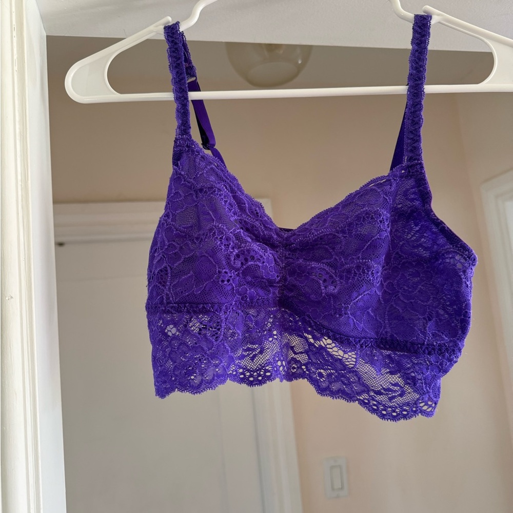 Victoria’s Secret purple lace bralette size small